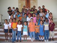 I bambini del catechismo del settore Emaús