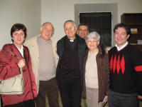 Con alcuni amici della parrocchia di San Francesco di Pegli